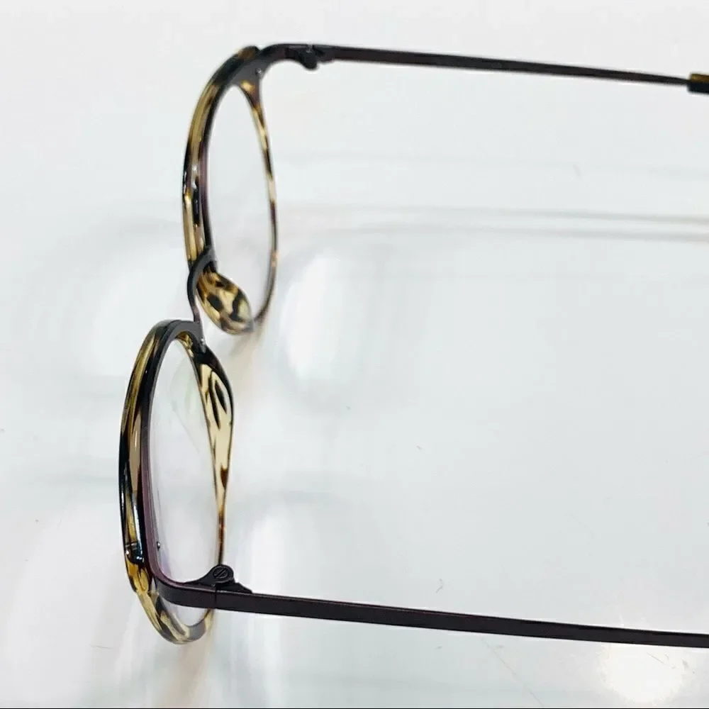 EyeOs Eyewear Women Glossy Tortoise Eyeglass Frame
